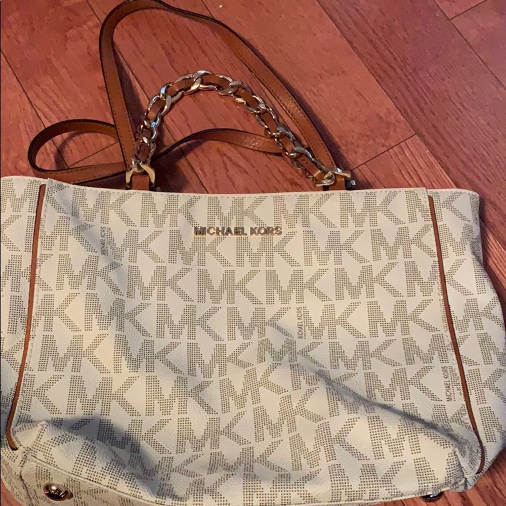monogrammed michael kors bag